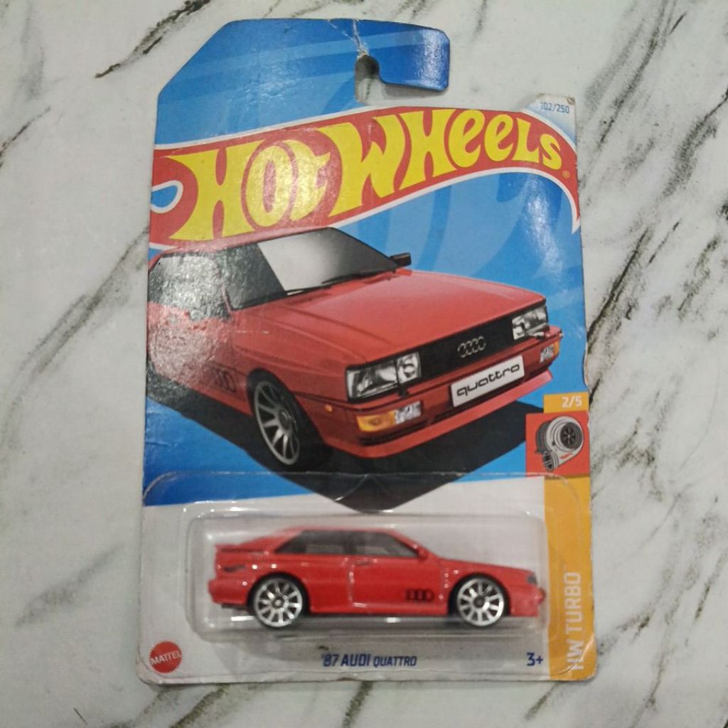 Sale Hotwheels 87 Audi Quattro