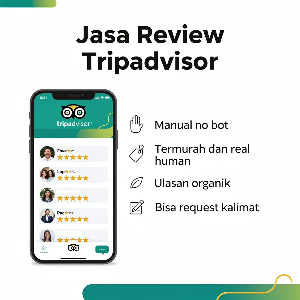 Termurah Jasa Ulasan Tripadvisor | Review Tripadvisor | Rating Tripadvisor Terjamin