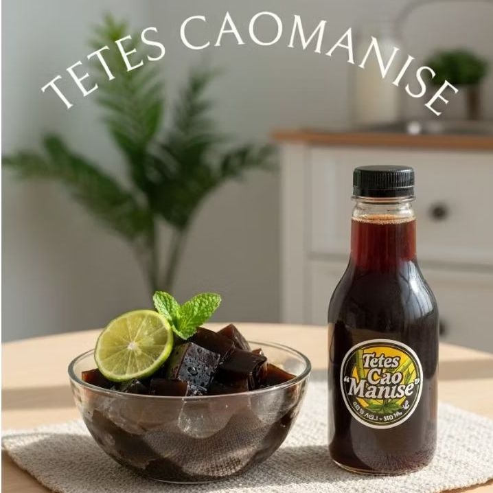 tetes cao / tetes tebu murni / sirup tebu asli 100% dadi tebu | Ukuran 250 ML botol pir