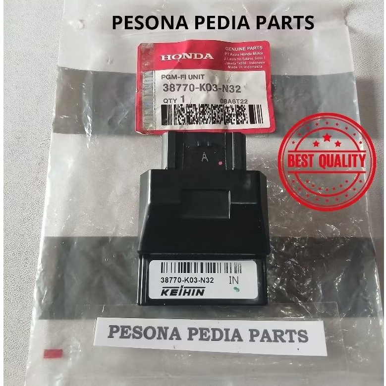 ECM ECU CDI REVO FI INJEKSI PGM FI INJEKSI ORI HONDA AHM​K 38770-K03-N32