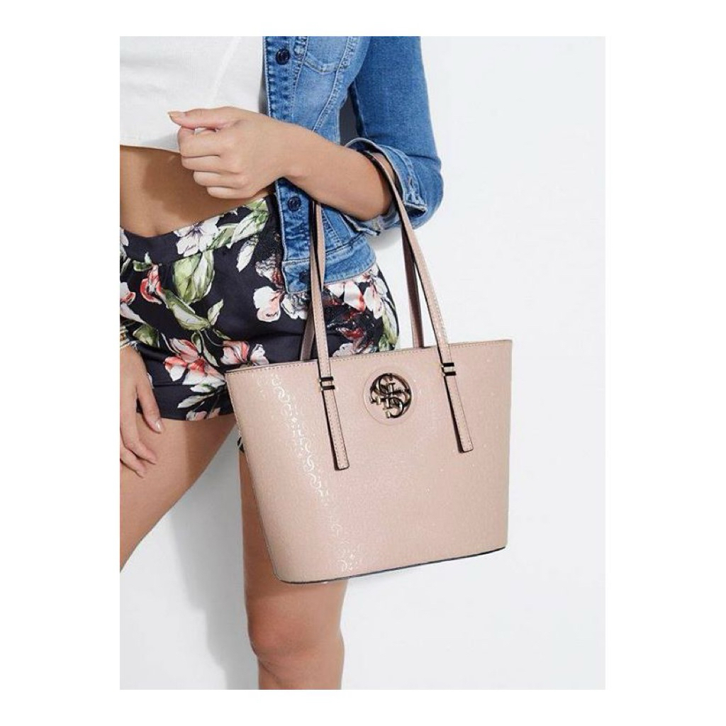 GUESS PINK TOTE BAG TAS BRANDED NEW ORIGINAL