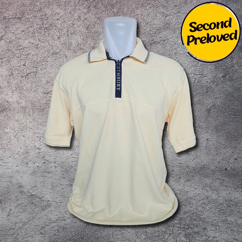 Baju Kaos Polo NORTHBURY - Size XL / Lebar Dada 56 cm - Original - Second