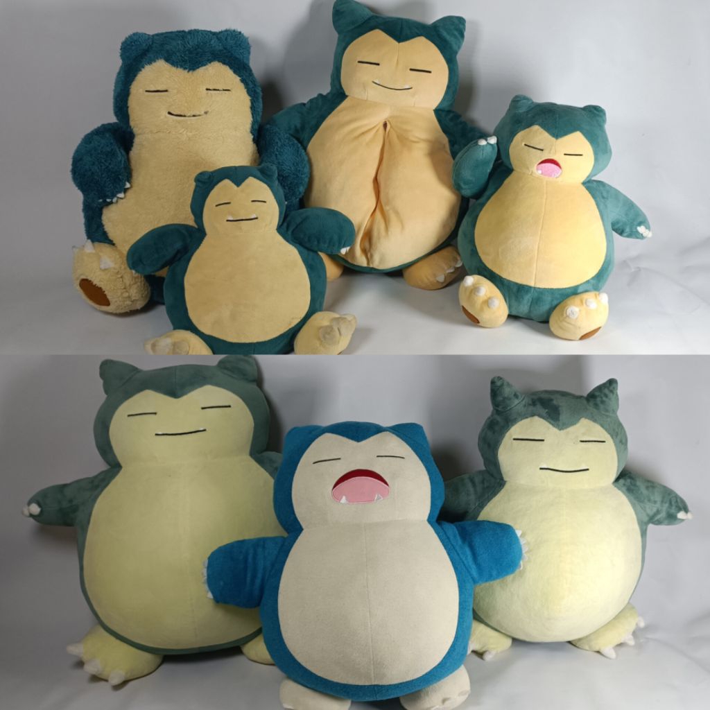 Snorlax Boneka Pokemon Kabigon Jumbo Ichiban Kuji San-Ei Banpresto