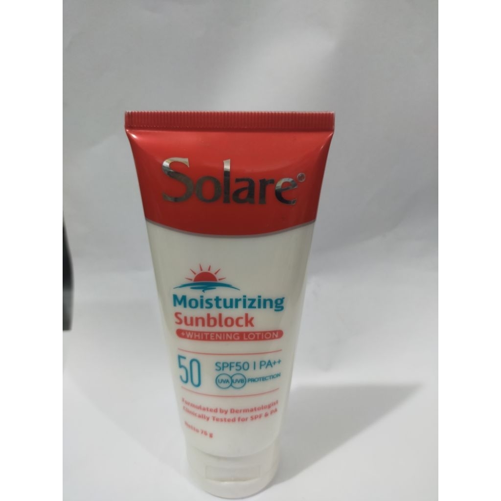 solare moisturizing sunblock 50 SPF50 75GR