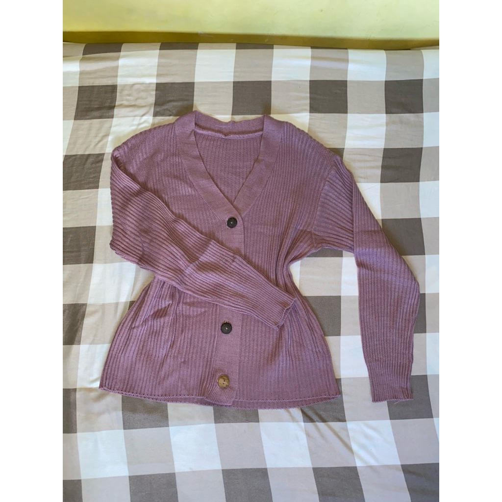 Cardigan Ungu