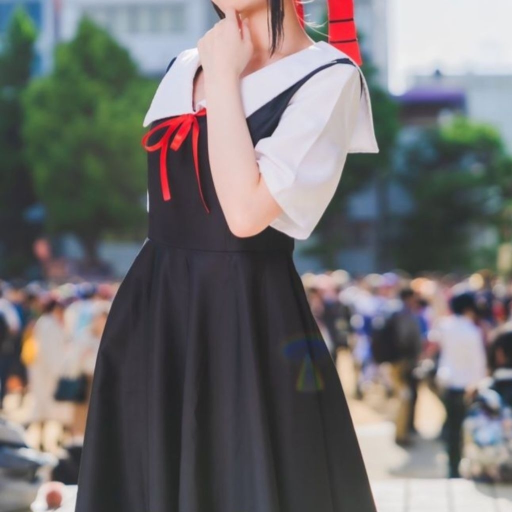 [Preloved] Seifuku Kaguya Love is war lengan pendek free pita