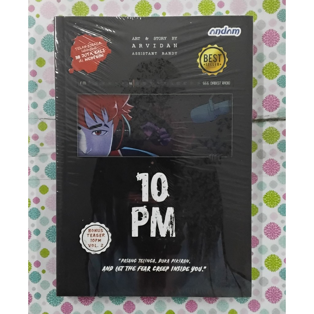 BUKU 10 PM PASANG TELINGA BUKA PIKIRAN - ARVIDAN - ANDAM BOOK ORIGINAL rz