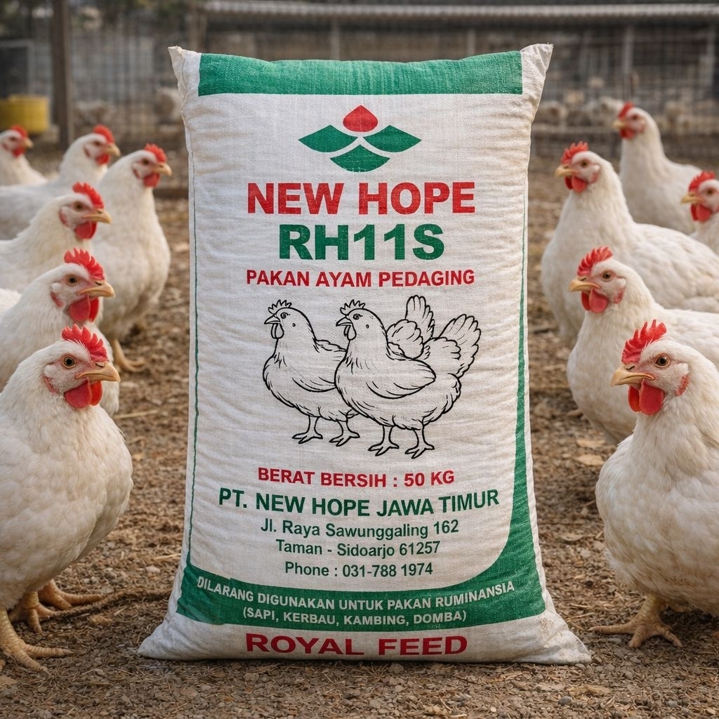 NEW HOPE RH11S Pakan Ayam Pedaging Paket Hemat