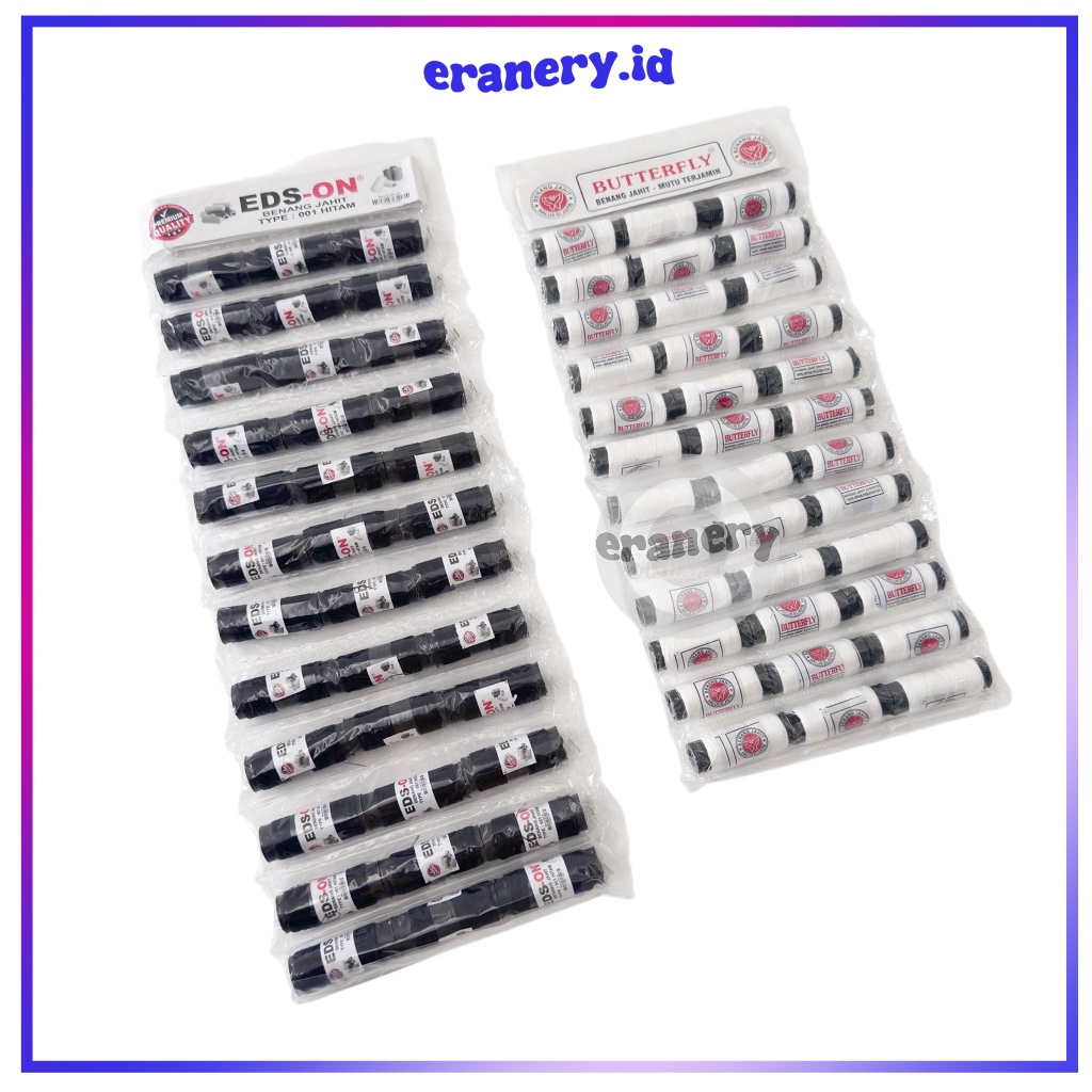 BENANG JAHIT ECERAN / BENANG JAHIT BUTTERFLY ECERAN