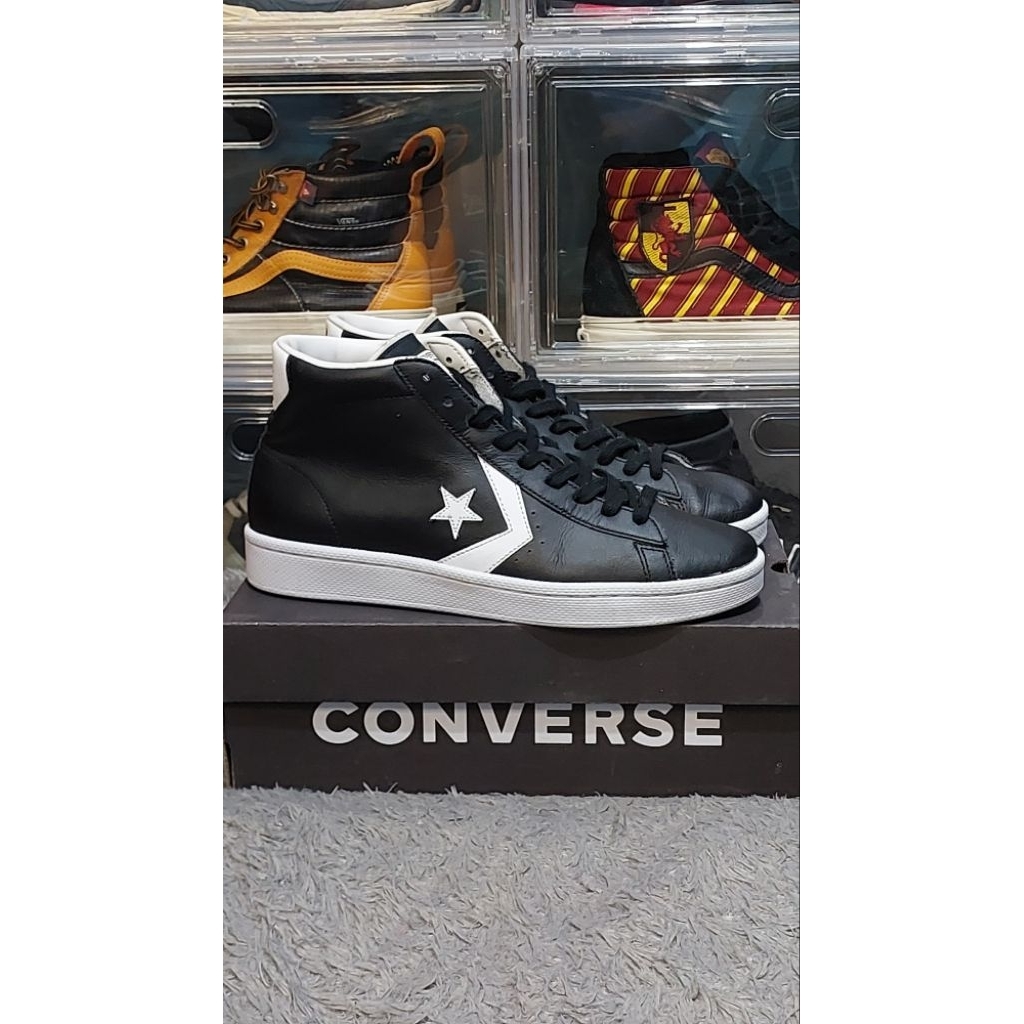 Converse Pro Leather 76 Mid Black size 44