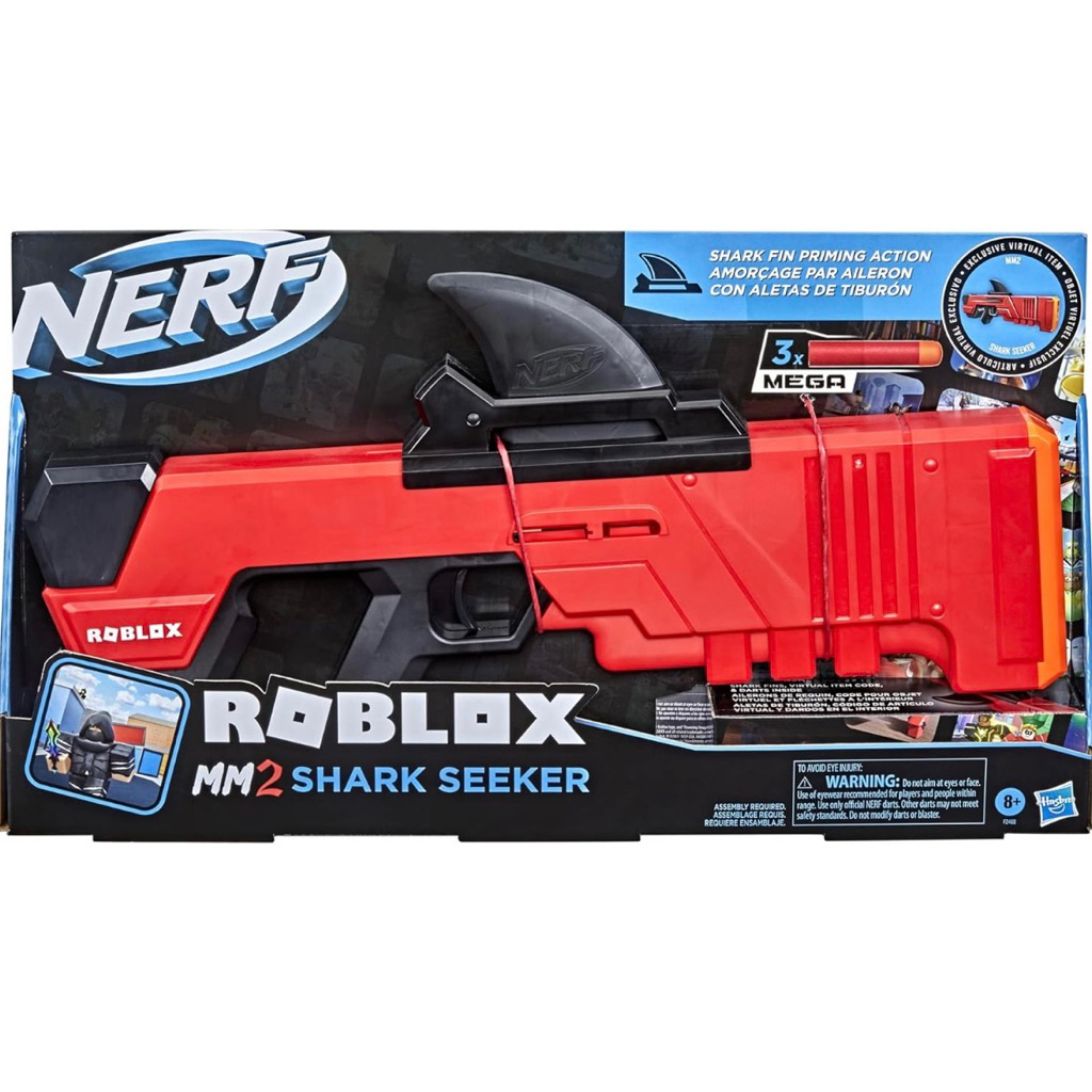 NERF ROBLOX MM2 SHARK SEEKER