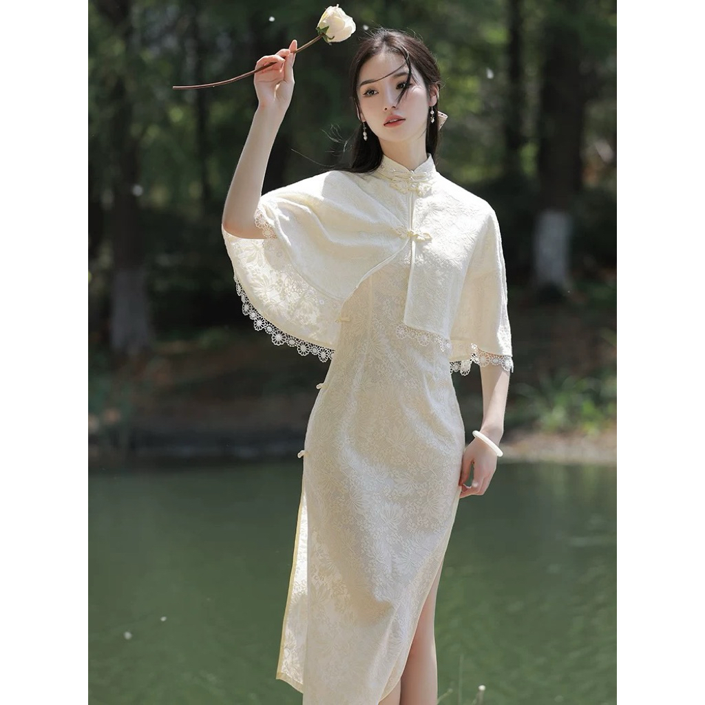 PRELOVED DRESS CHONGSAM Cheongsam qipao outer