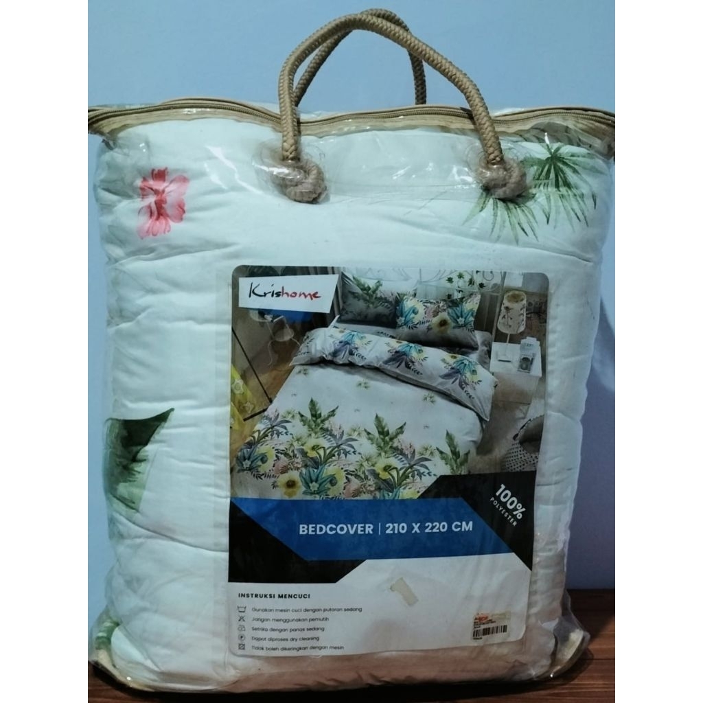 BedcoverONLY210x220-Krishome/NEW