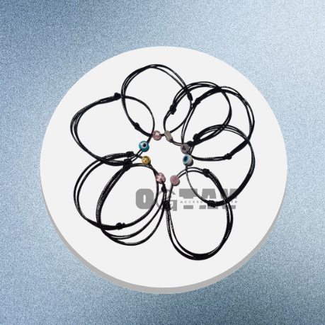 3pcs Gelang Tali Korea aesthetic Waterproof Gelang Unisex Keren Gelang Couple