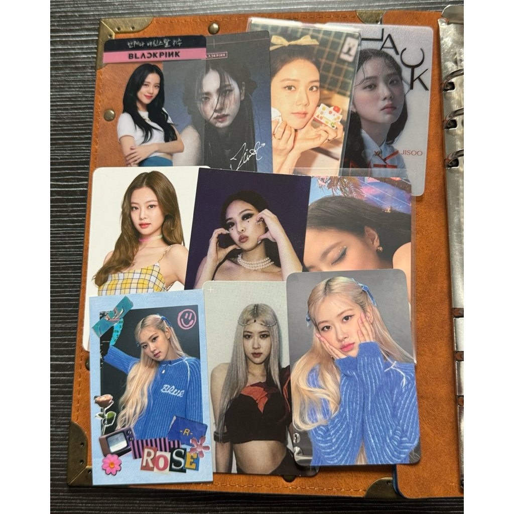 [CLEARANCE SALE] BLACKPINK PHOTOCARD JISOO JENNIE ROSE PC ALBUM BENEFIT THE ALBUM POB ROSE SOLO HOW 