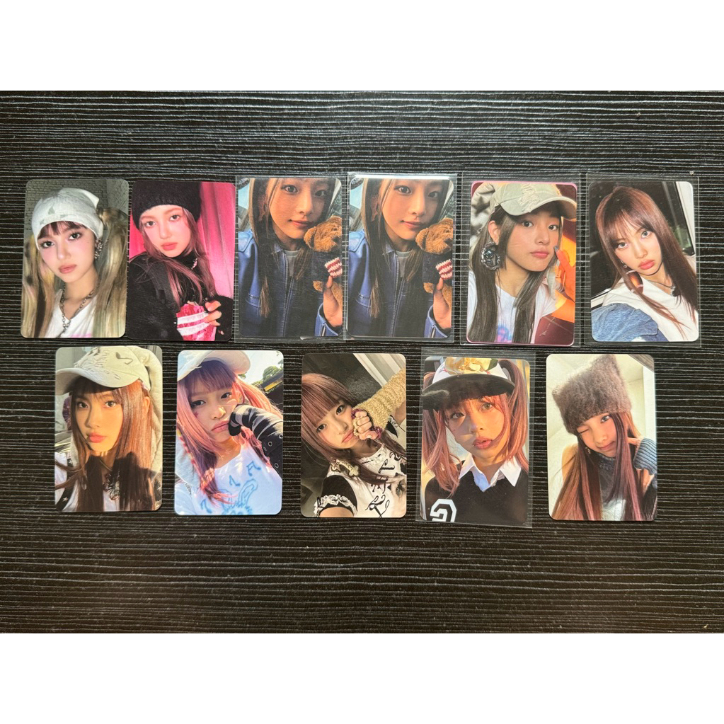 [CLEARANCE SALE] NEW JEANS PHOTOCARD MINJI HANNI DANIELLE HAERIN HYEIN PC NJ ALBUM WEVERSE POB BENEF
