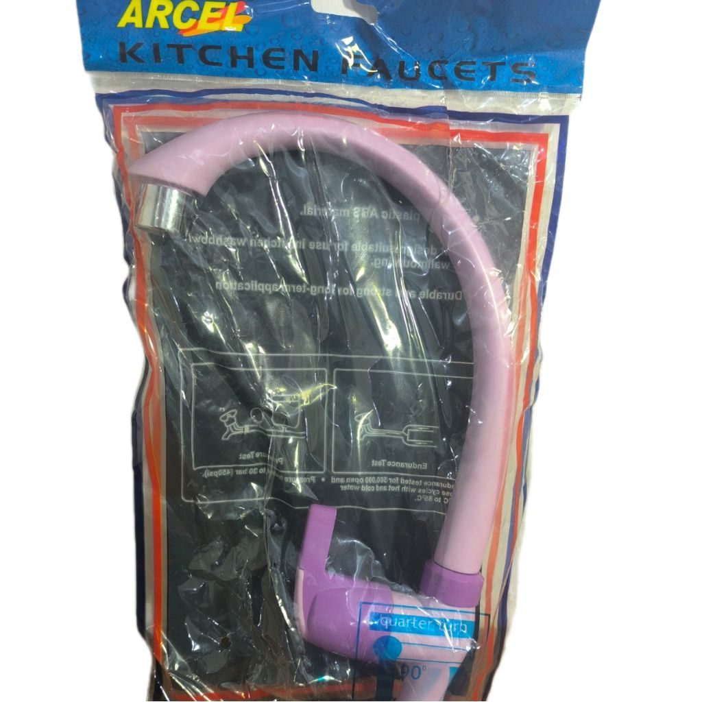 Kran Angsa Tanam PVC Keran Air Cuci Piring Sink Plastik