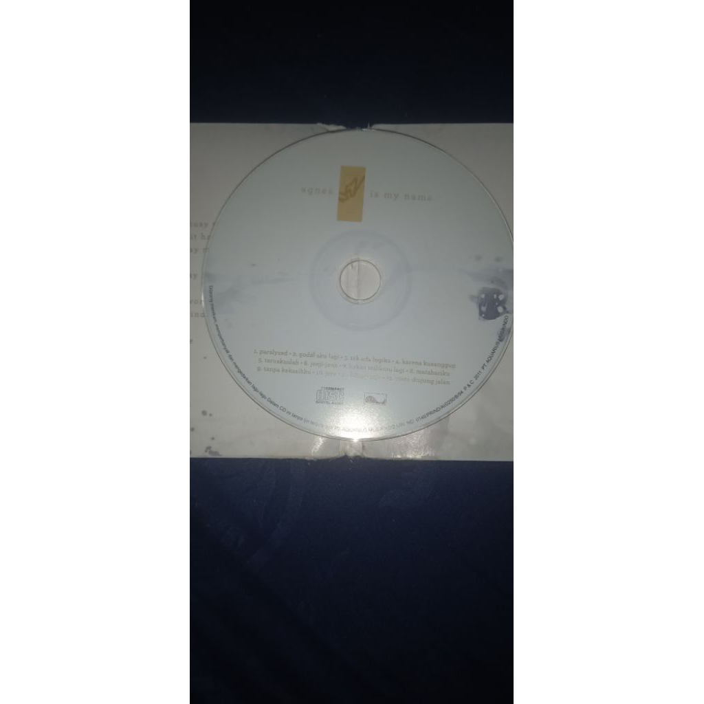 kaset VCD audio agnes monica