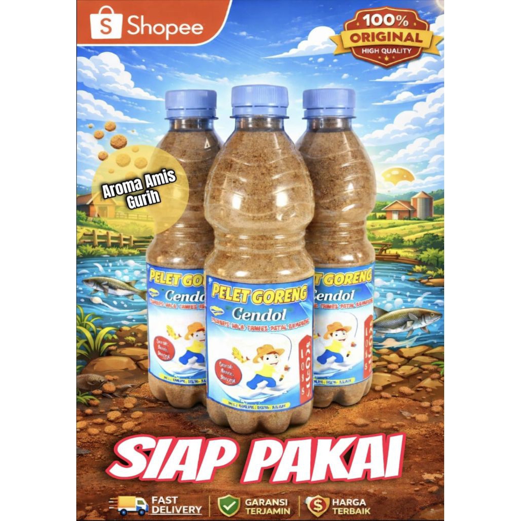 PELET GORENG CENDOL AMIS GURIH NILA TOMBRO PATIN