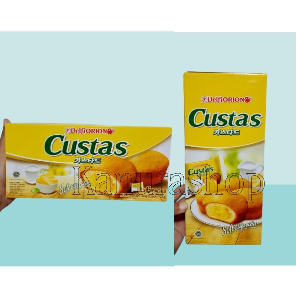 Delfi Orion Custas soft cup cake isi 6