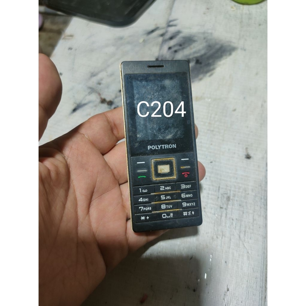 HP Polytron c204 rusak anggap jual sparepart bahan