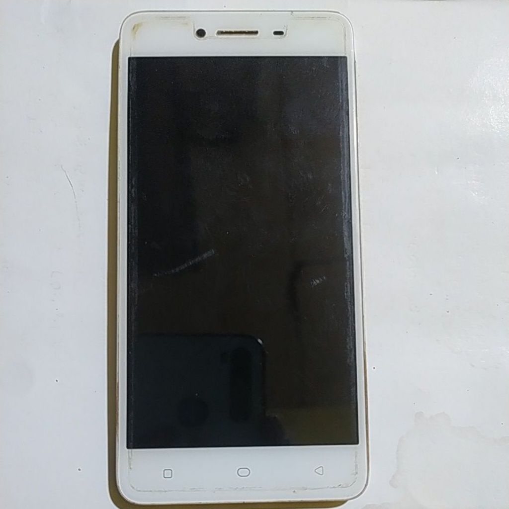 lcd + frame oppo a37 second original cabutan