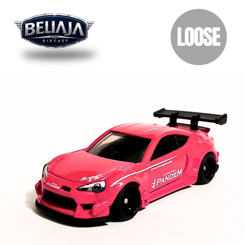 HOT WHEELS PANDEM SUBARU BRZ PINK LOOSE