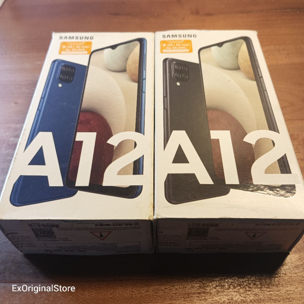 Dus Box Samsung Galaxy A12 Original Copotan
