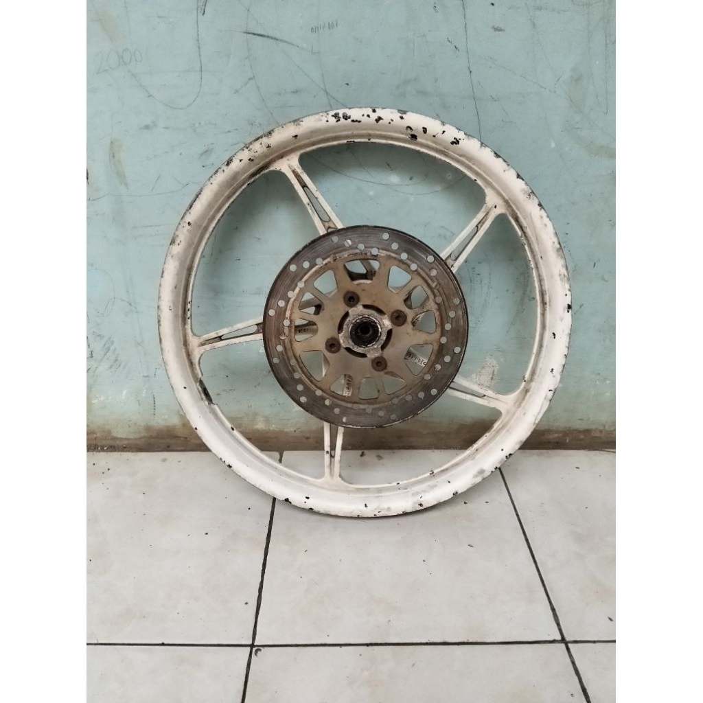 velg DEPAN Yamaha Jupiter MX old /mx new original Enkei. pnp Vega, Jupiter, fiz r, foz 1, MX old. ve