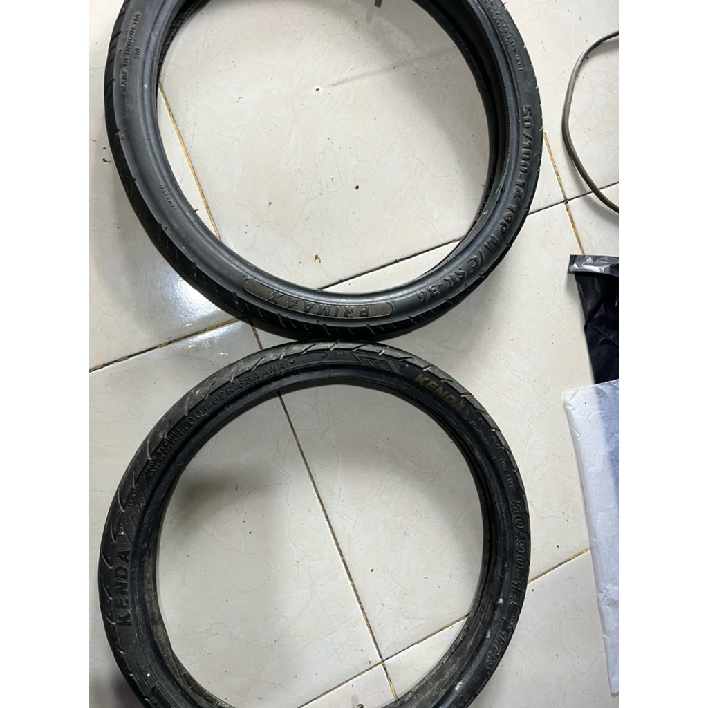 BAN SECOND+BAN DALAM RING 14 MATIC UKURAN KECIL 50/90 & 50/100