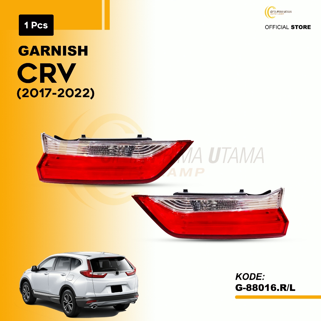 CPU Garnish lamp Belakang CRV 2017 2018 2019 2020 2021 2022 RH/LH - G-88016.R/L