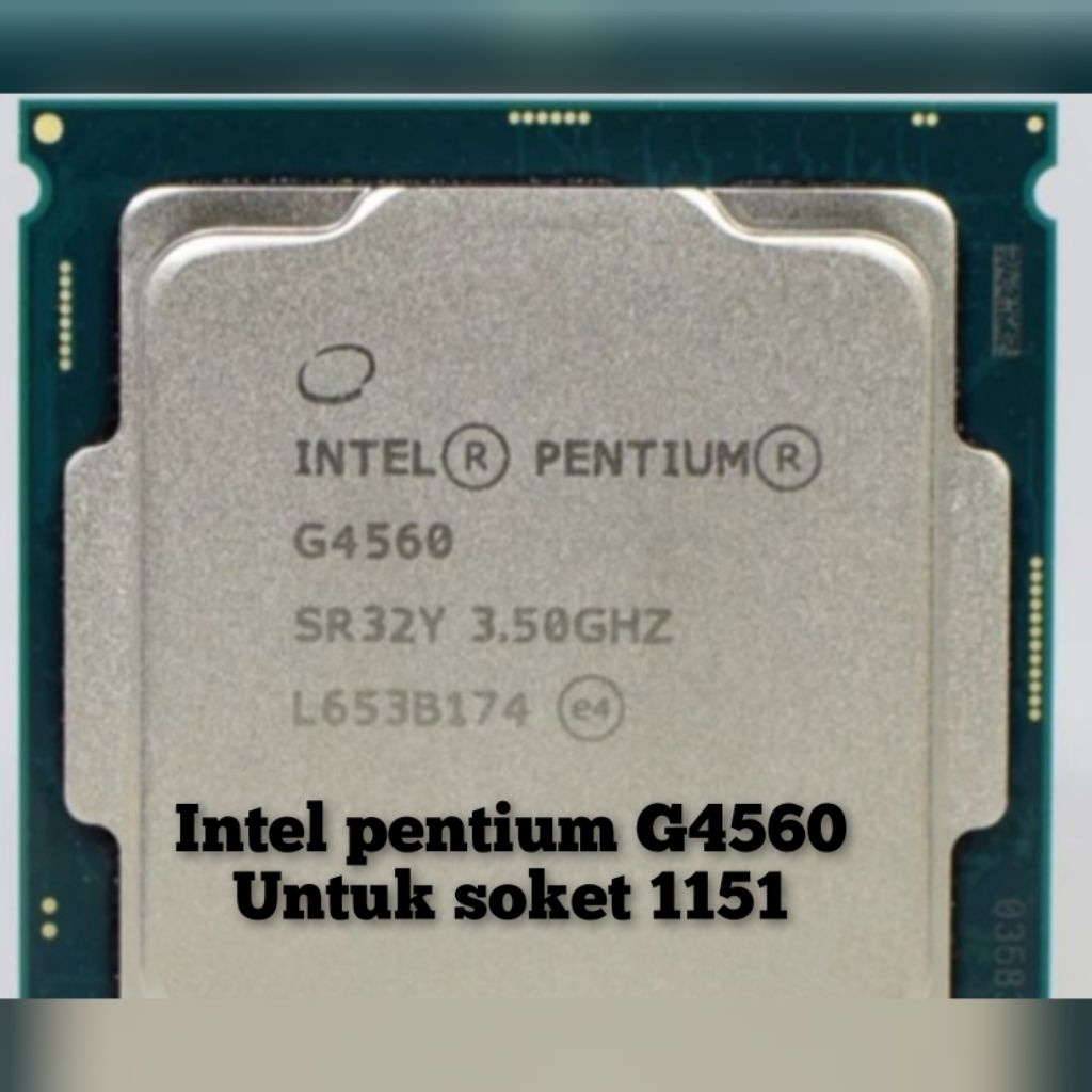 PROCESSOR INTEL PENTIUM G4560 PROCESSOR PENTIUM G4560 PROSESSOR INTEL PENTIUM G4560
