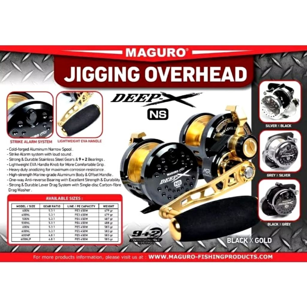 Reel OH Maguro Deep X NS