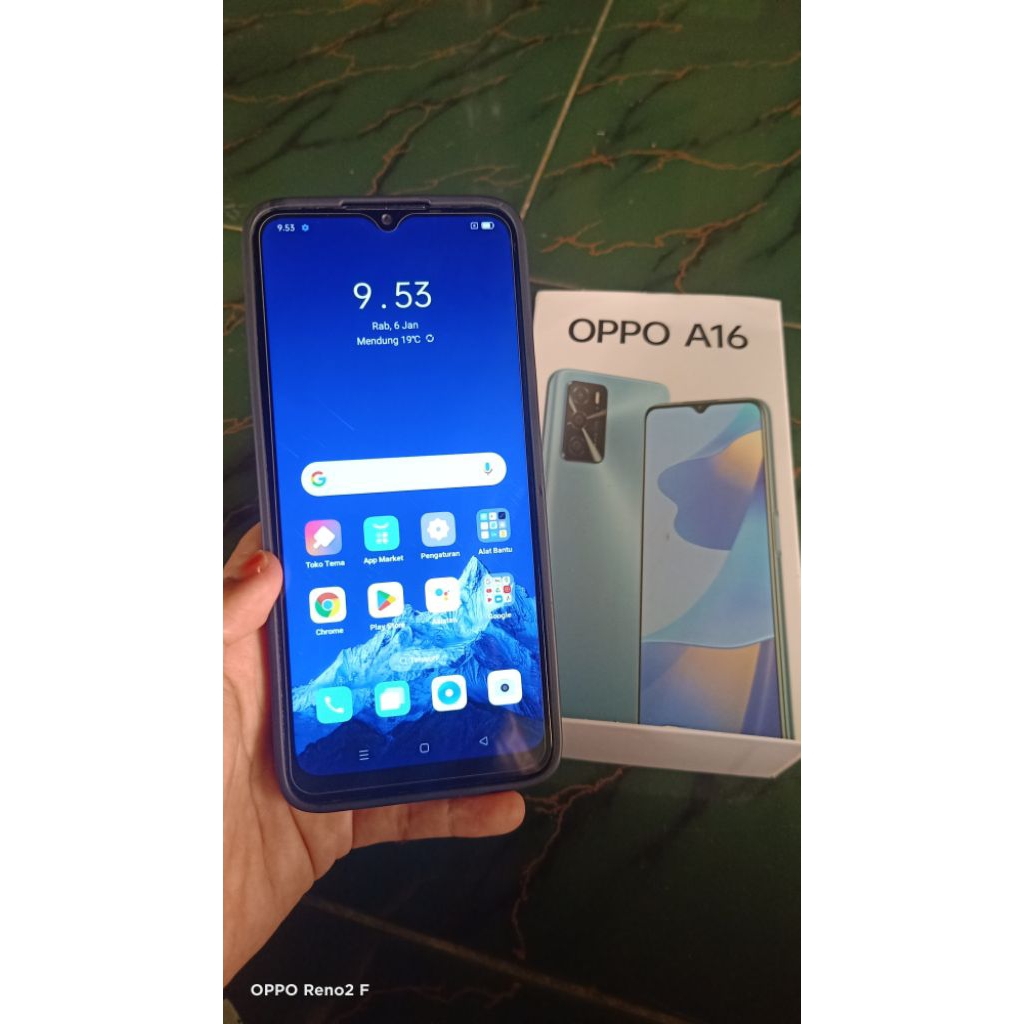 oppo a16 ram 4 64 second normal nominus ori fulset