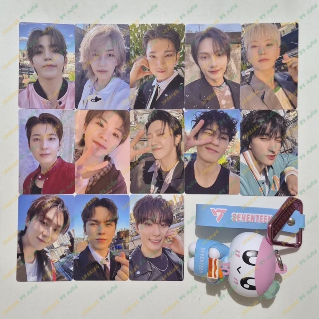 [ready stock] carat membership kit - seventeen photocard scoups jeonghan joshua jun hoshi wonwoo woo