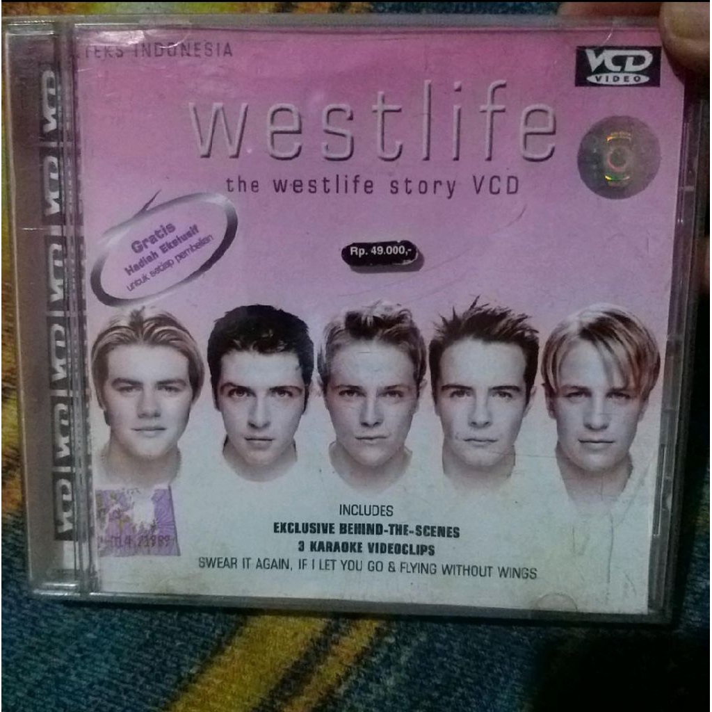 VCD Westlife The Westlife Story