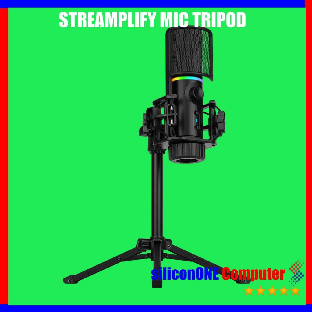 Streamplify Mic Tripod -  RGB Microphone With Tripod