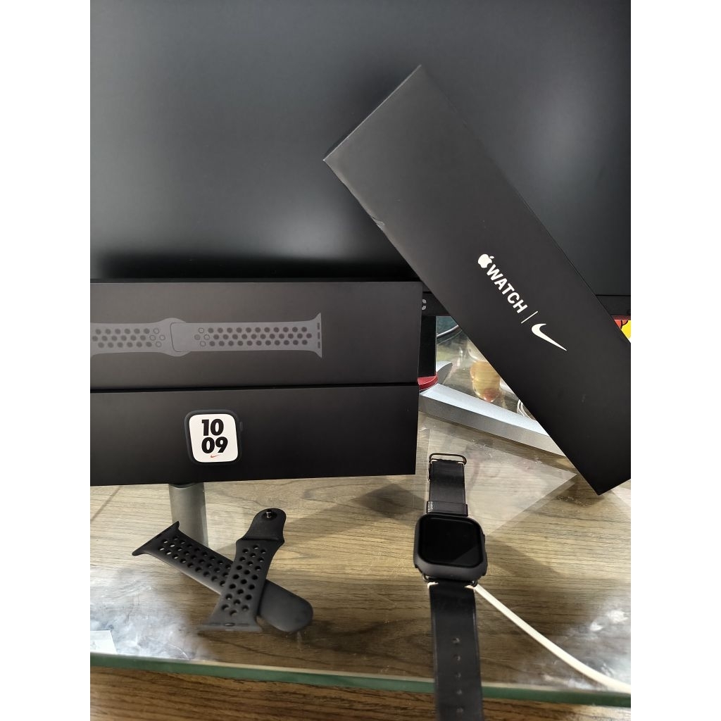 Apple Watch 7 45Mm Nike Midnight Black