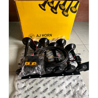 Klakson Aj Horn Fullset Kabel Dan Modul Basuri V3/V4