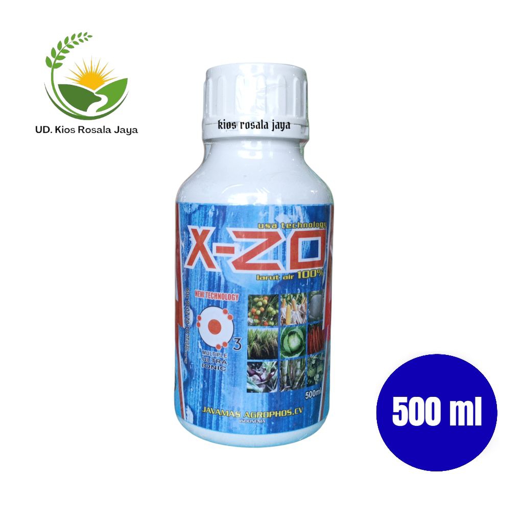 Pupuk Mikro Silika Cair X-ZO 500 ml Pengeras Batang