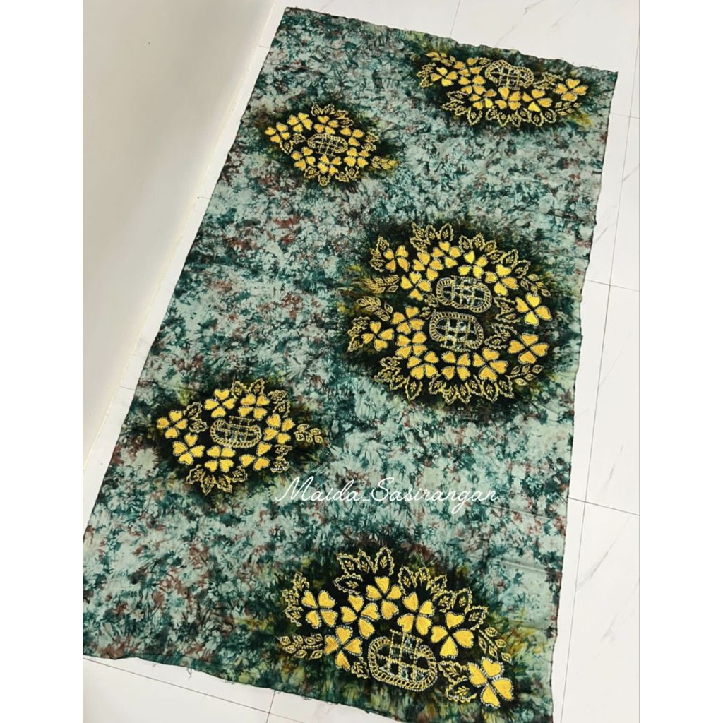 Kain Sasirangan Bordir