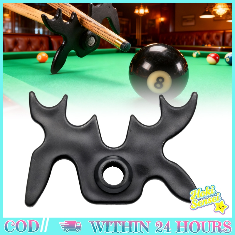 Bridge Head Billiard Tanduk Rusa Cue Rest Aksesoris Billiard Anti Slip Untuk Pukulan Jarak Jauh