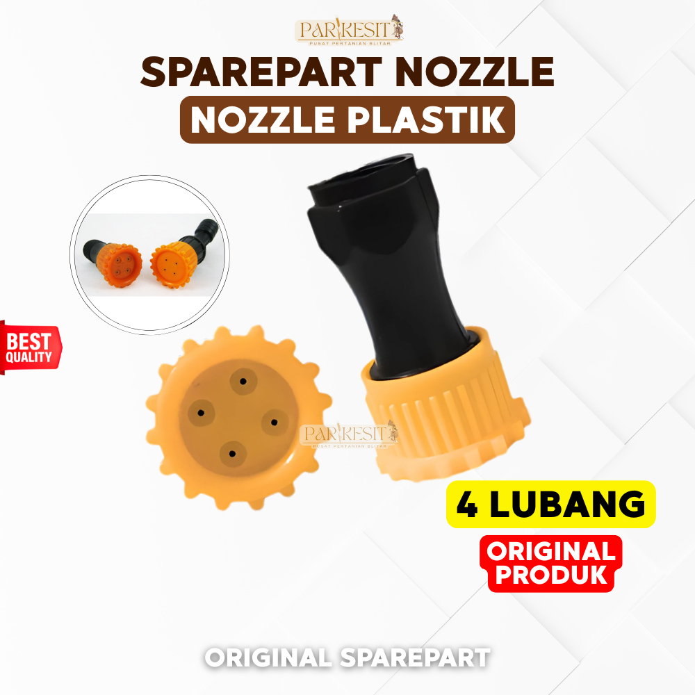 Nozzle Sparyer Plastik 4 Lubang | Nozzle Spuyer Sprayer