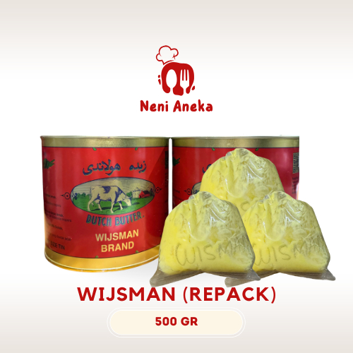 WIJSMAN BUTTER (REPACK) - 500 gr / MENTEGA WISMAN WYSMAN BUTER  500 gr