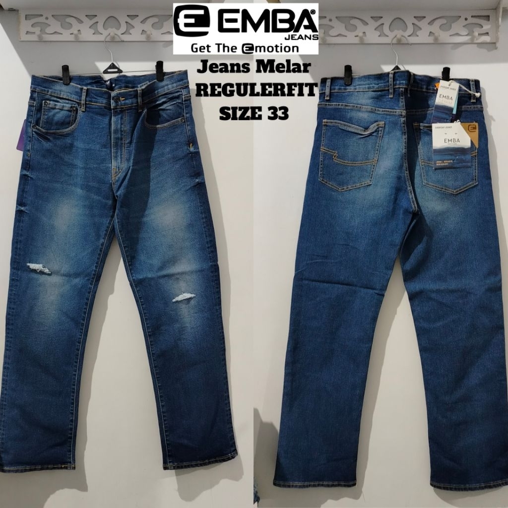CELANA EMBA CELANA PANJANG JEANS & KATUN ORI SIZE 33 SALE SALE