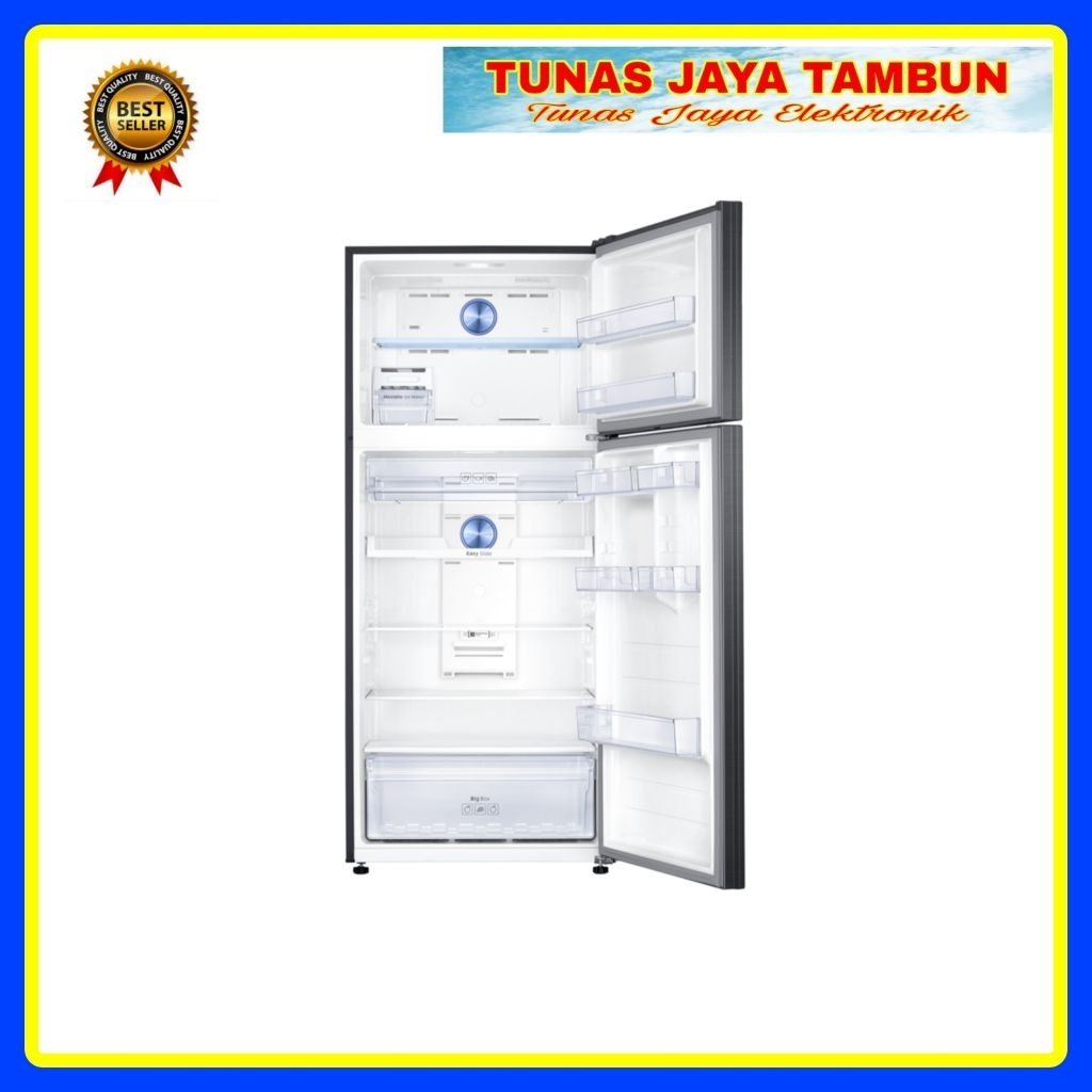 KULKAS SAMSUNG RT53K6231BS / KULKAS SAMSUNG 2 PINTU 528 LITER / KULKAS SAMSUNG RT53K6231BS 528 L