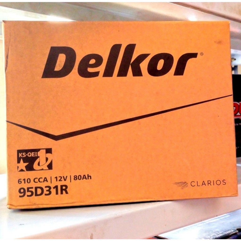 DELKOR NX120-7 95D31R/N70Z 80AH/Aki MF/Accu Kering Mobil PANTHER/KUDA DIESEL/FORD EVEREST/CAPTIVA DI