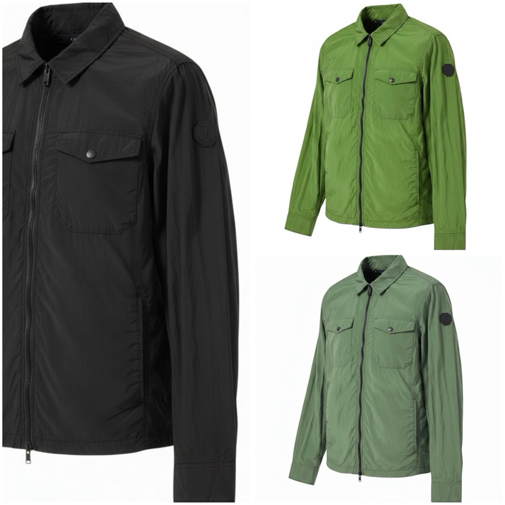 Quattordici Overshirt 26 Black Green Lime Sage Originals BNWT