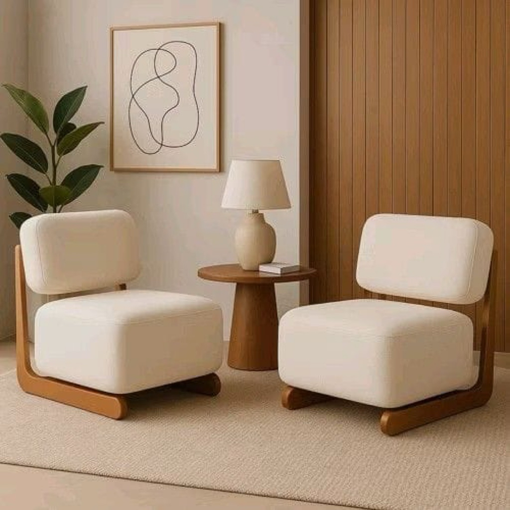 SJP9- Set kursi teras kursi tamu busa tebal empuk