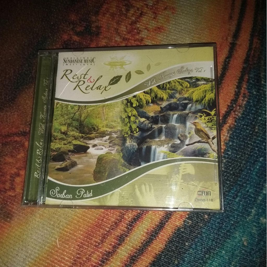 CD Musik Sundanese music Rest & Relax Sorban Pallid Volume 1